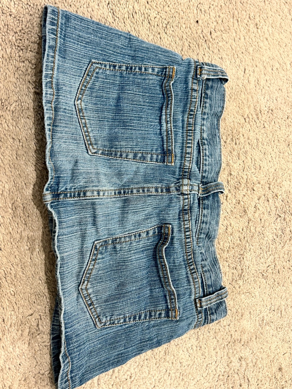 PACSUN Denim Jeans Mini Skirt
